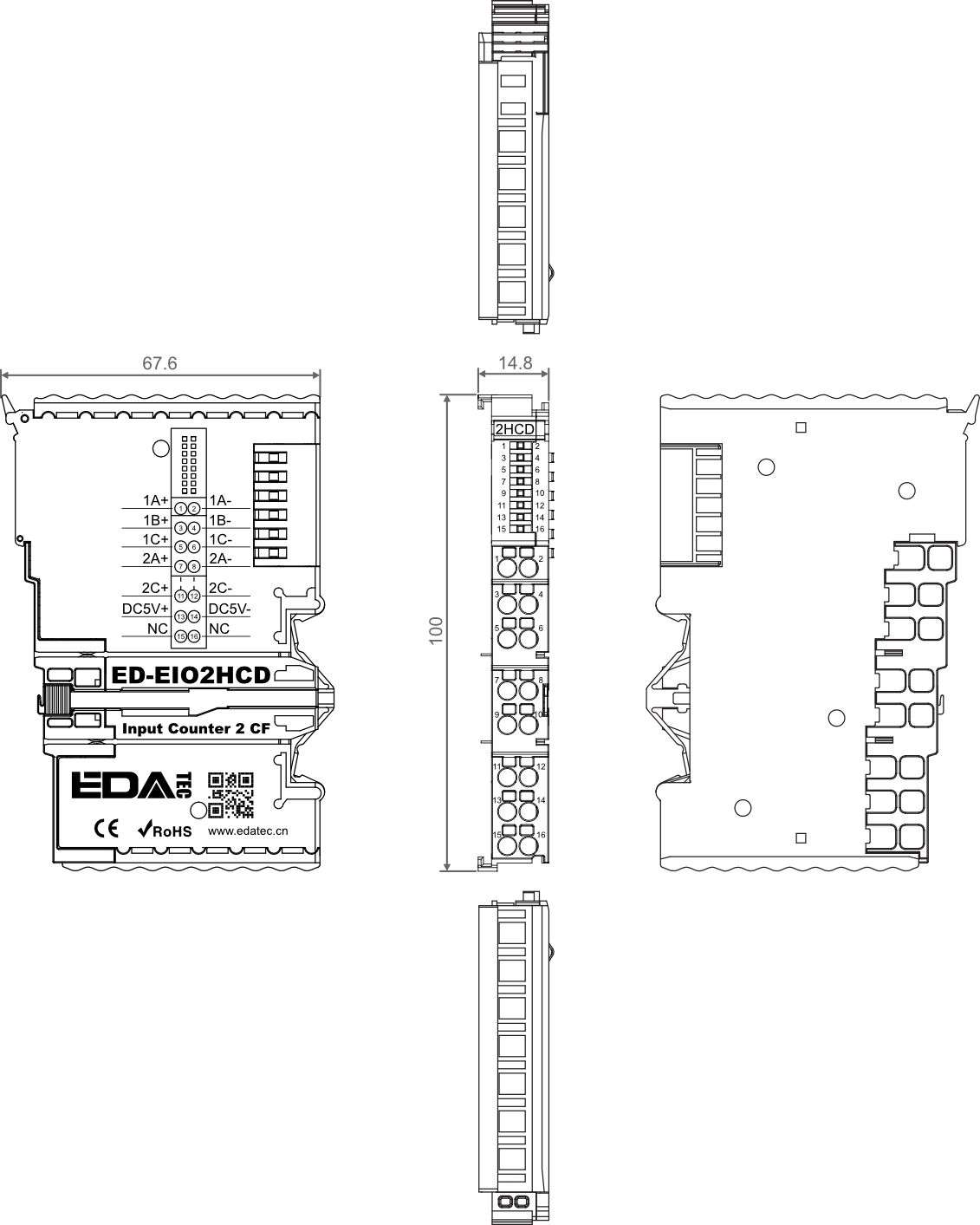 2hcd-dimension