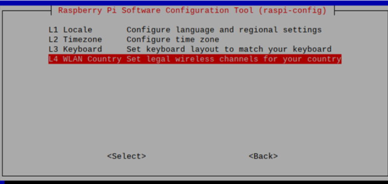 L4 WLAN Country