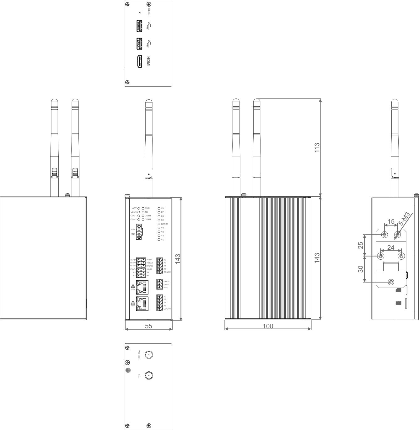 ED-IPC2620-dimensions