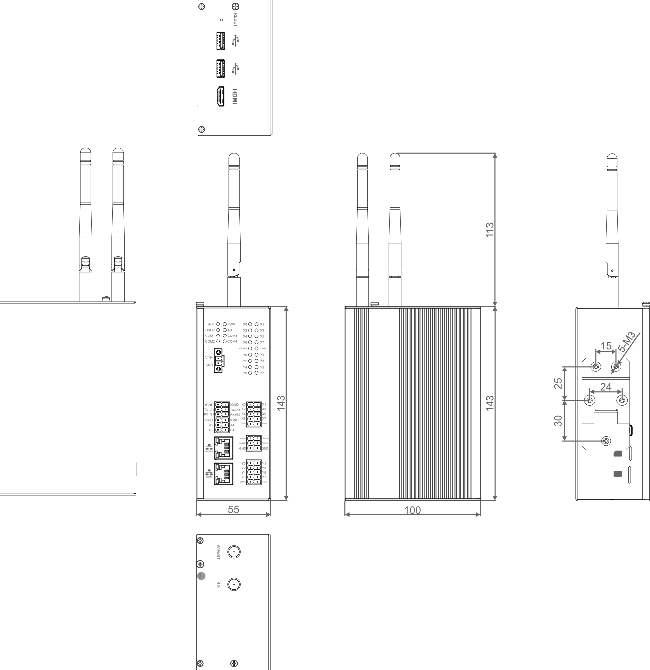 ED-IPC2630-dimensions